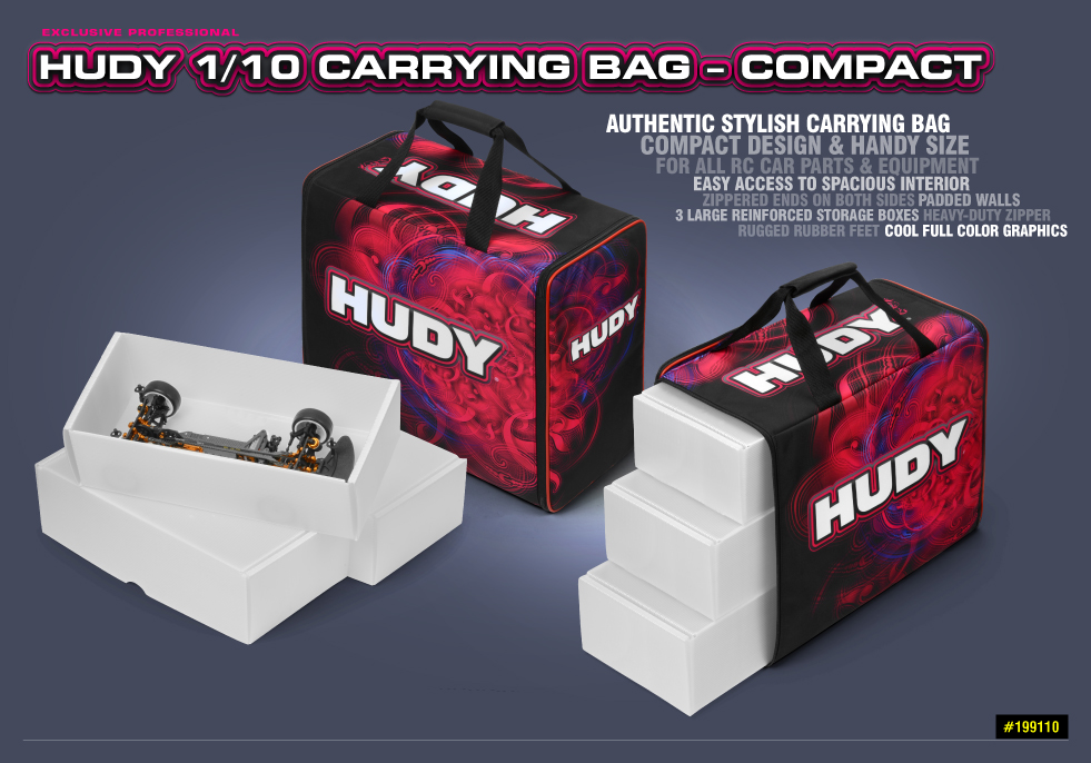 HUDY 1/10 Carrying Bag â€“ Compact